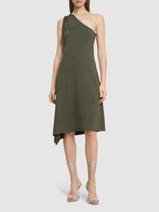 Cormio - Robe midi asymétrique en jersey Alana