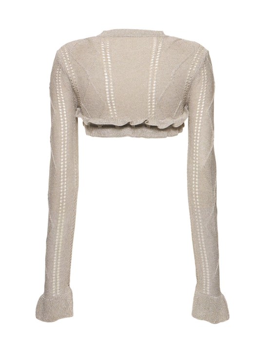 Cormio: Boléro en maille de viscose pailletée Annalisa