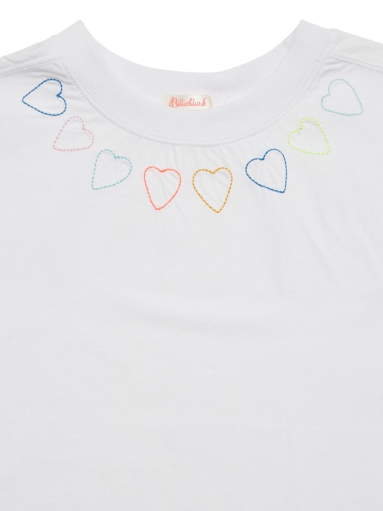 Billieblush - Embroidered organic cotton t-shirt