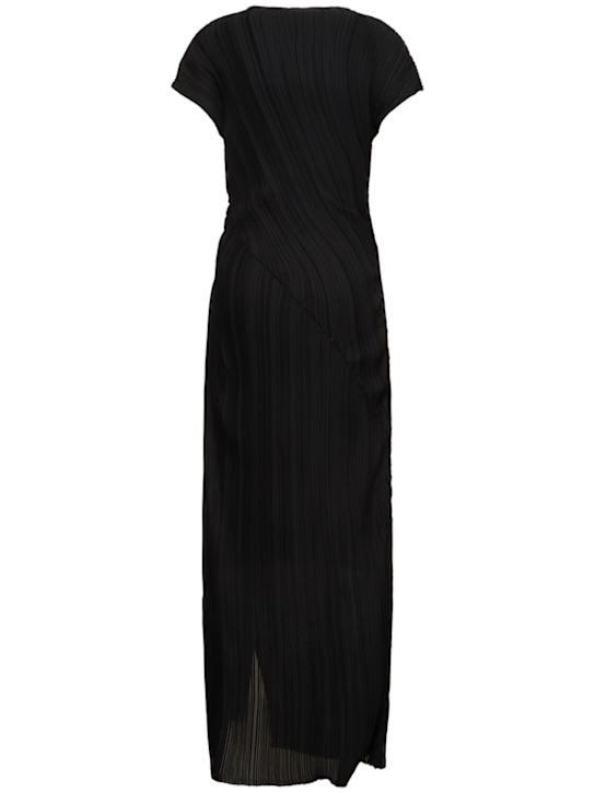 Lanvin: Robe longue sans bretelles détail froncé