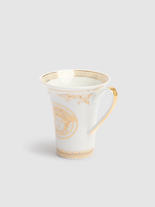 Versace: Tasse à café & soucoupe Medusa Gold