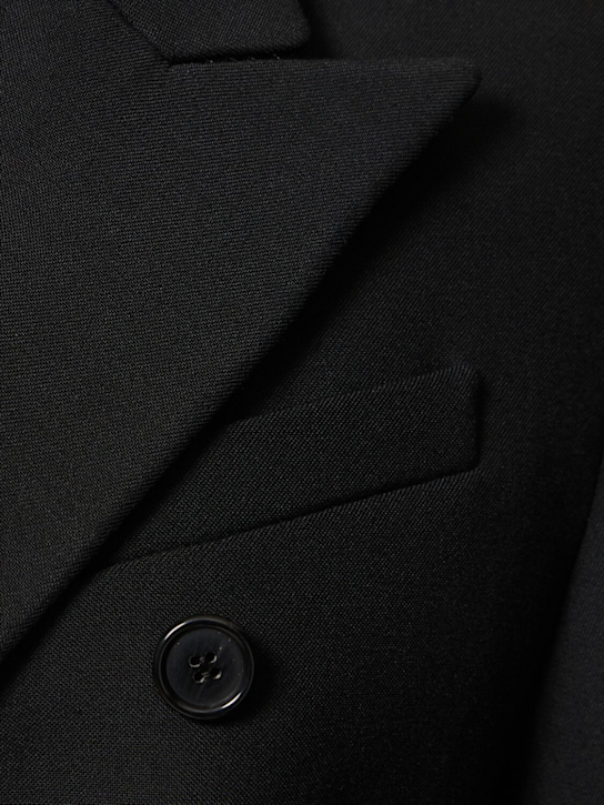 Michael Kors Collection: Blazer en gabardine à double boutonnage
