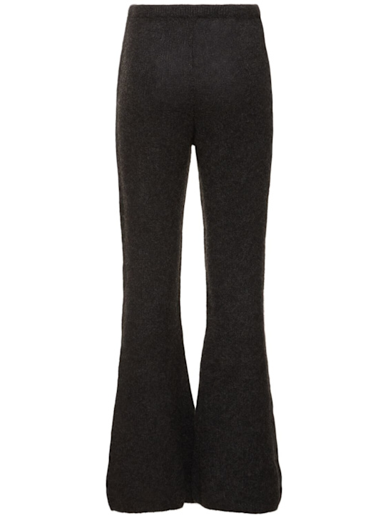 The Row: Pantalones acampanados de punto de cashmere