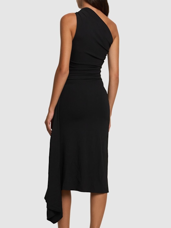 Michael Kors Collection: Vestito monospalla con arricciature