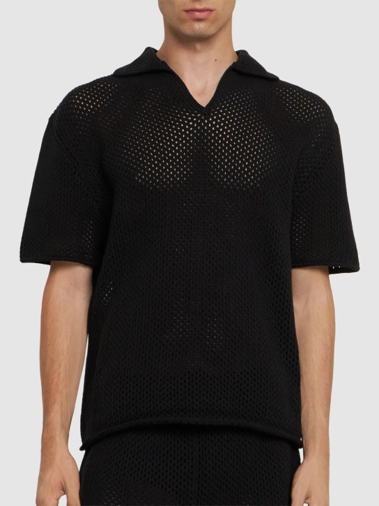 Commas: Polo en crochet