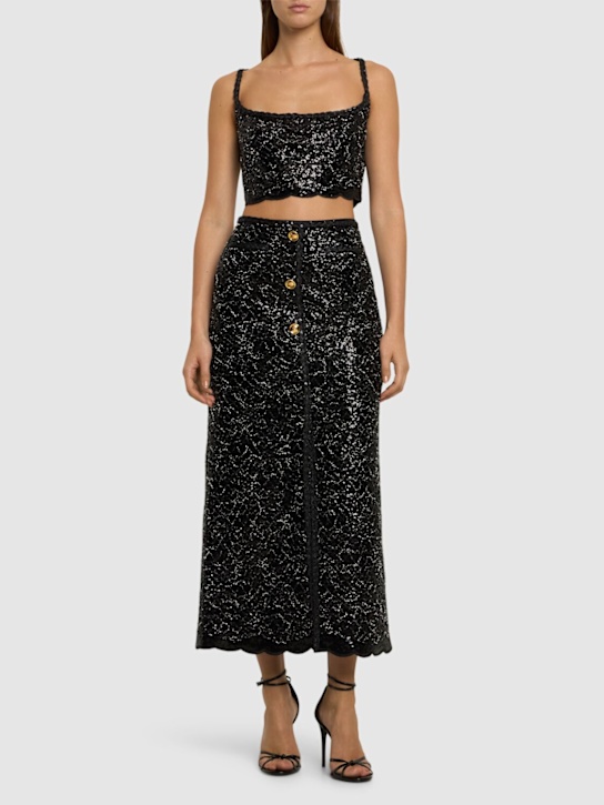 Giambattista Valli - Top with sequin details