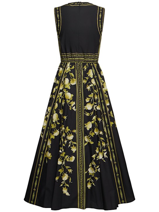 Giambattista Valli: Vestido midi de popelina sin mangas