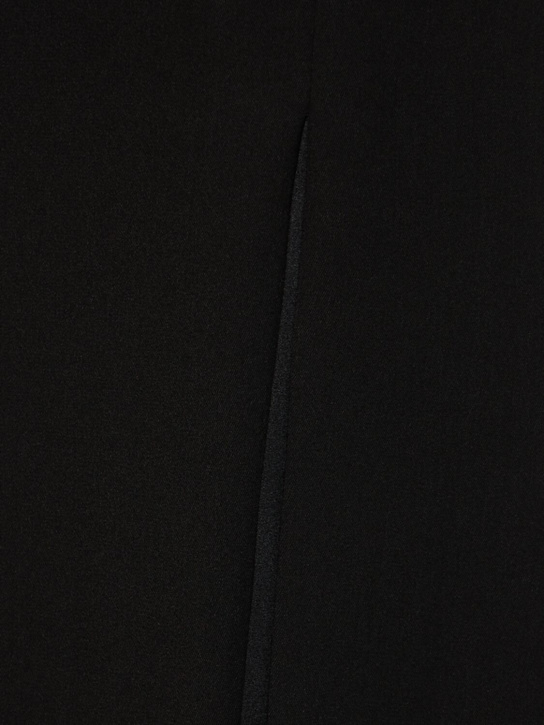 16arlington: Angelique strapless crepe gown