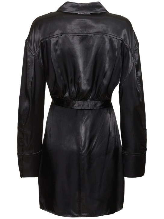 Alexander Wang: Robe & boléro en viscose satinée