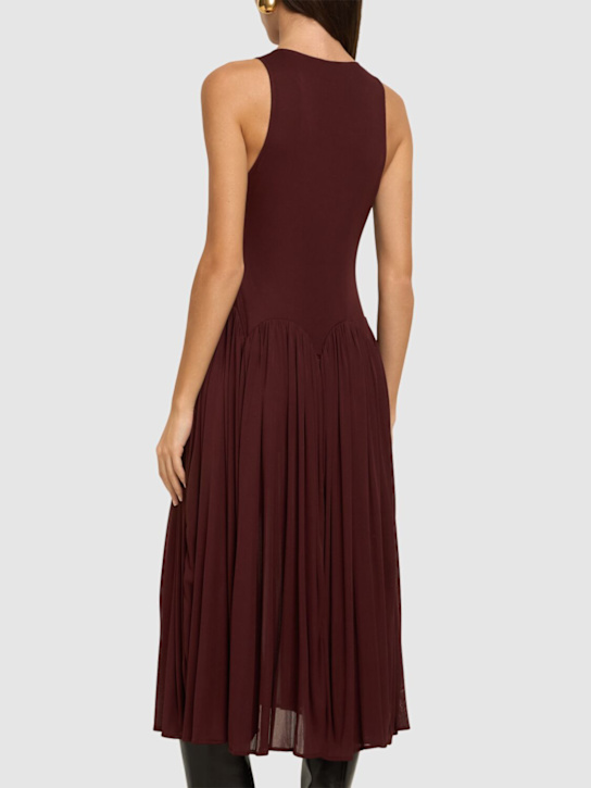 16arlington: Robe mi-longue en jersey Axar