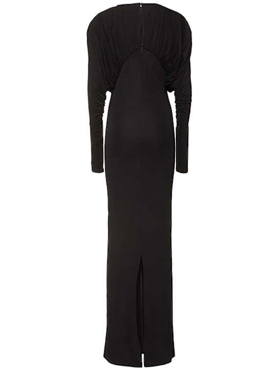 16arlington: Robe longue en jersey Vernest