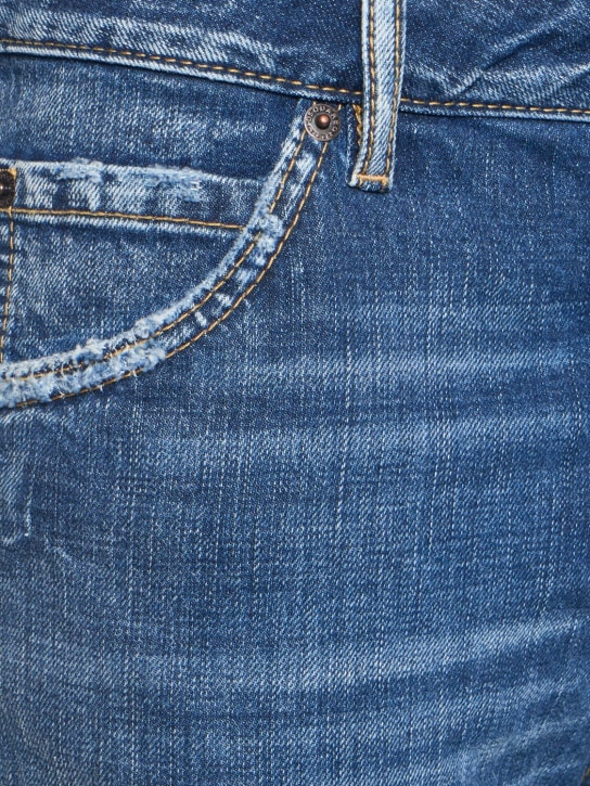 Dsquared2: Mittelhohe, gerade Jeans „Cool Girl“