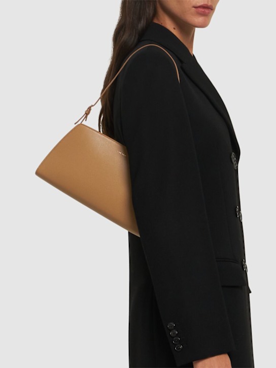 The Row - Dalia shiny kid leather shoulder bag