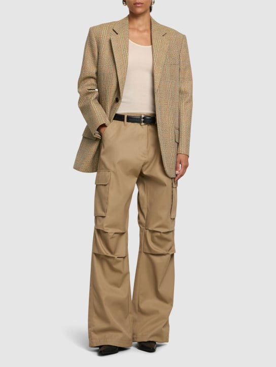 Coperni: Wide leg cargo pants