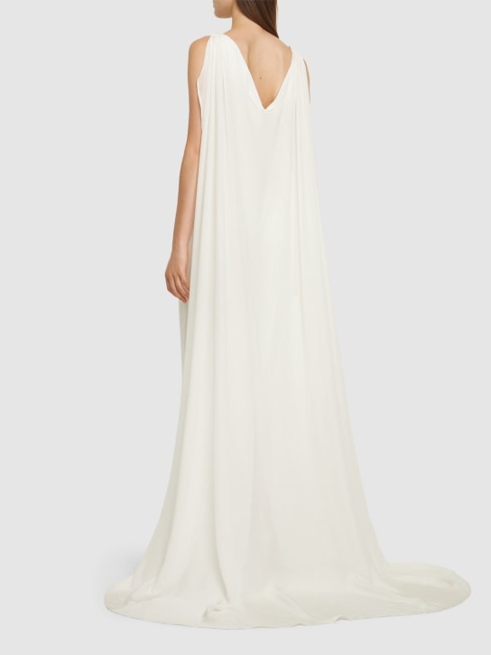 Roland Mouret: Leichtes Kleid mit Cape