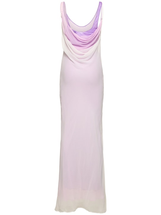 Christopher Esber: Vestido largo de satén