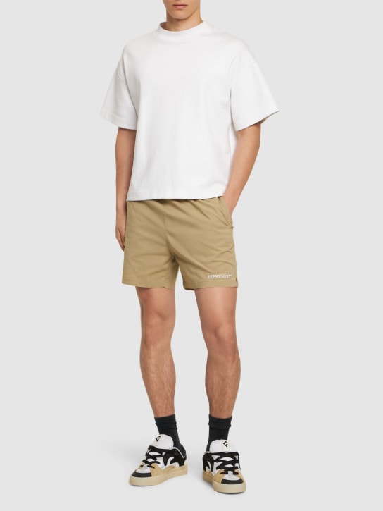 Represent - Short en coton mélangé Represent