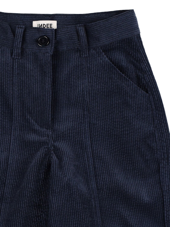 INDEE - Pantaloni larghi in millerighe