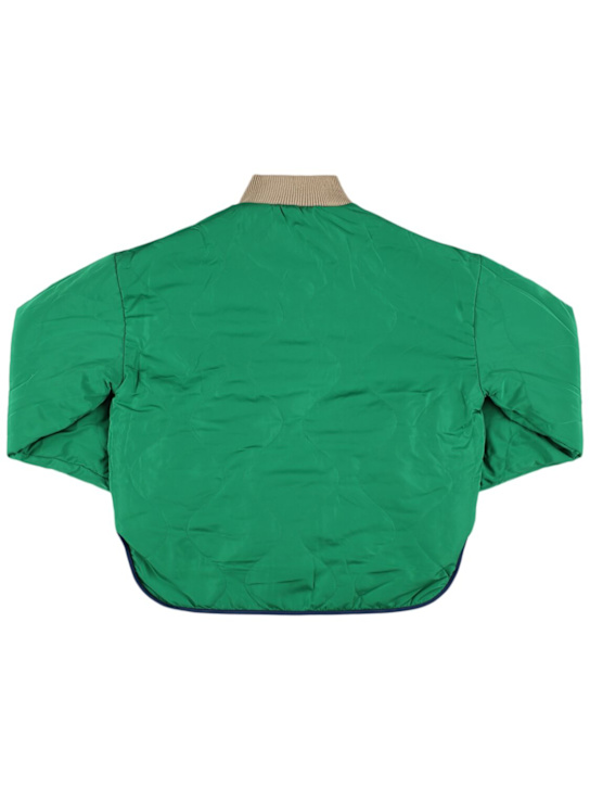 INDEE: Giacca reversibile in teddy e nylon