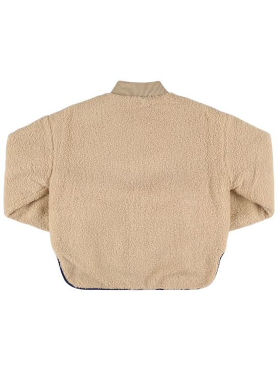 INDEE: Giacca reversibile in teddy e nylon