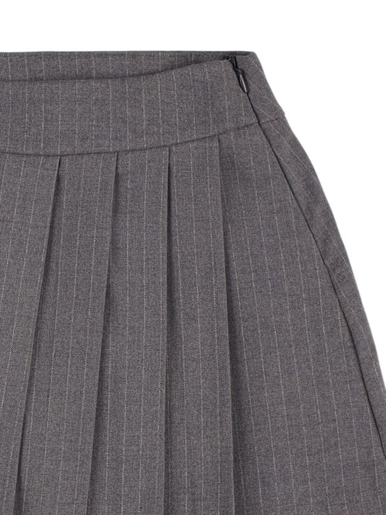 INDEE: Jupe en polyester mélangé à plis