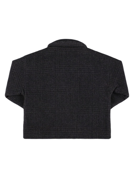 TANGERINE: Giacca in misto lana check