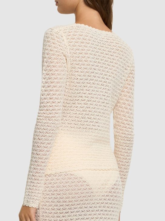 POSSE: Strickoberteil im Wickeldesign „Romy“
