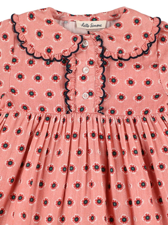 Hello Simone: Baumwollflorkleid mit Druck „Mina“