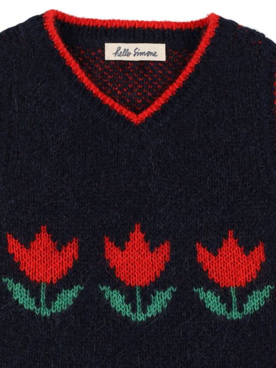 Hello Simone: Pepette wool blend knit vest
