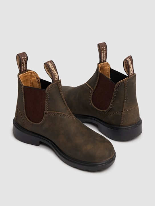 Blundstone: Bottes chelsea en cuir
