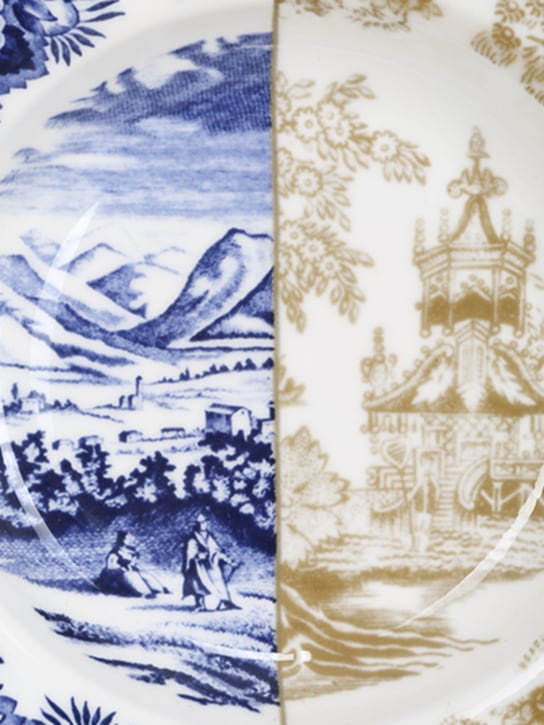 Seletti - Piatto fondo Hybrid Sofronia in bone china