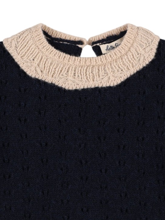 Hello Simone: Strickpullover aus Wollmischung „Mathilde“