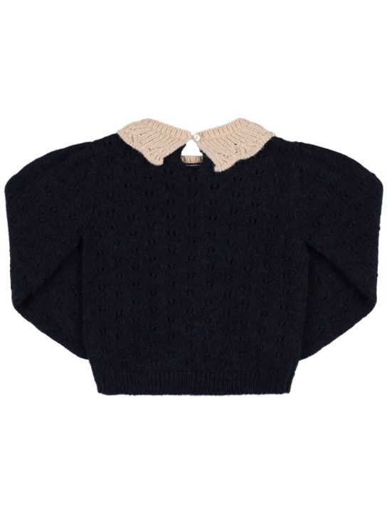 Hello Simone: Strickpullover aus Wollmischung „Mathilde“