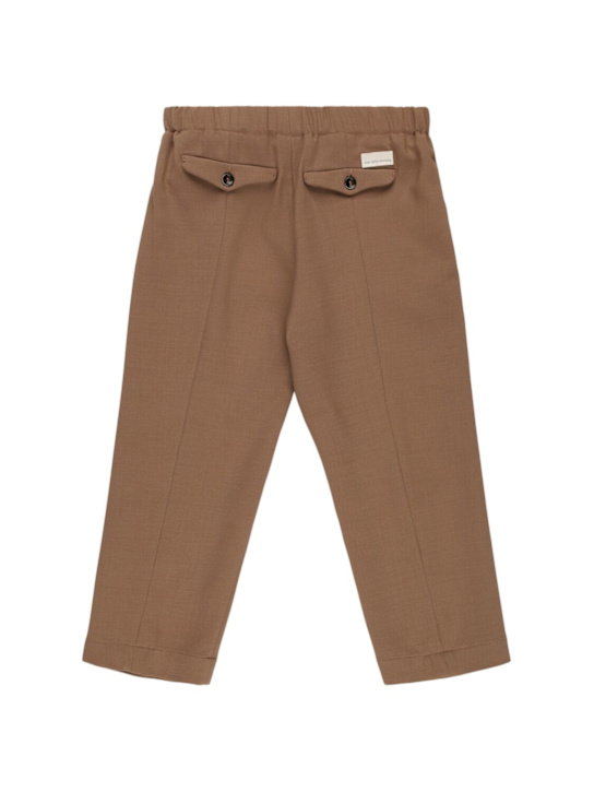 Nine In The Morning: Pantalon chino en laine mélangée J-Mirki