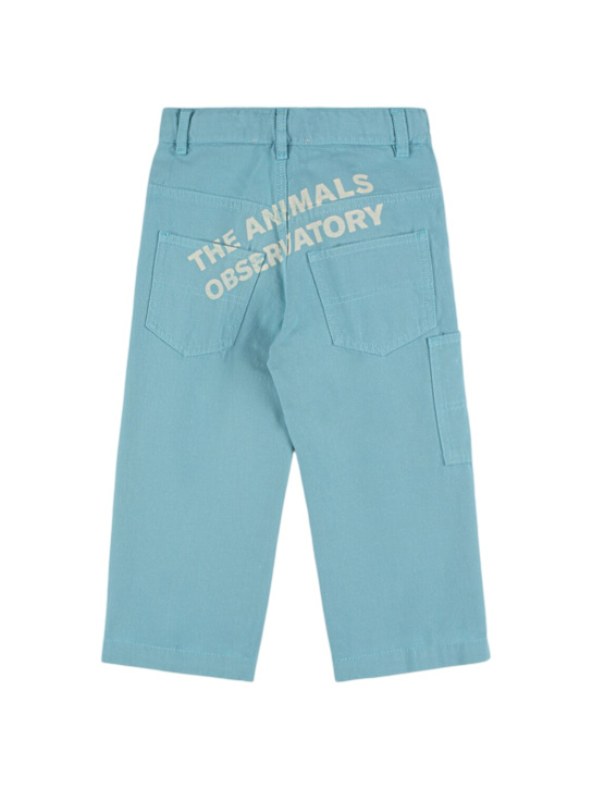 The Animals Observatory: Hose aus Baumwolldenim „Condor“