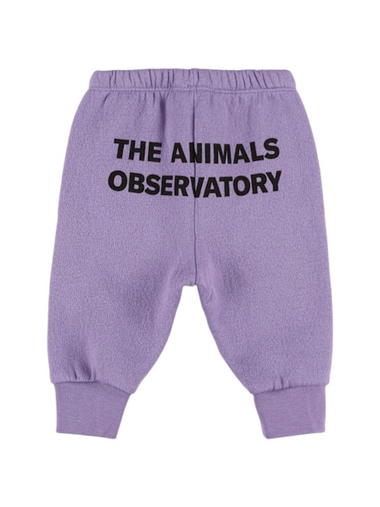 The Animals Observatory - Pantalon en coton mélangé imprimé