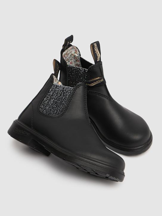 Blundstone: Botas chelsea de piel con Lúrex