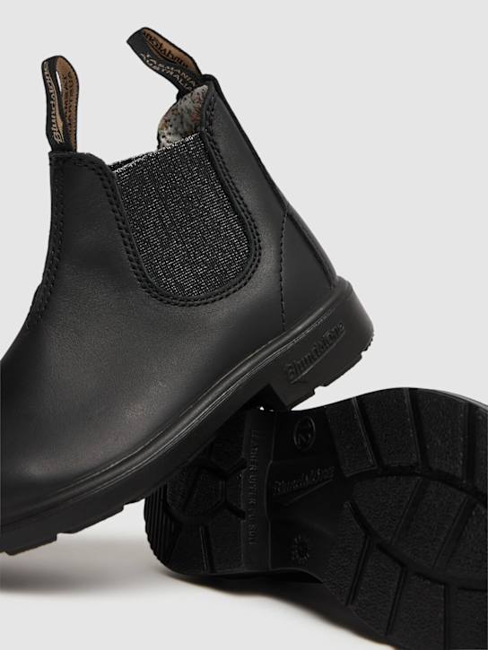 Blundstone: Botas chelsea de piel con Lúrex