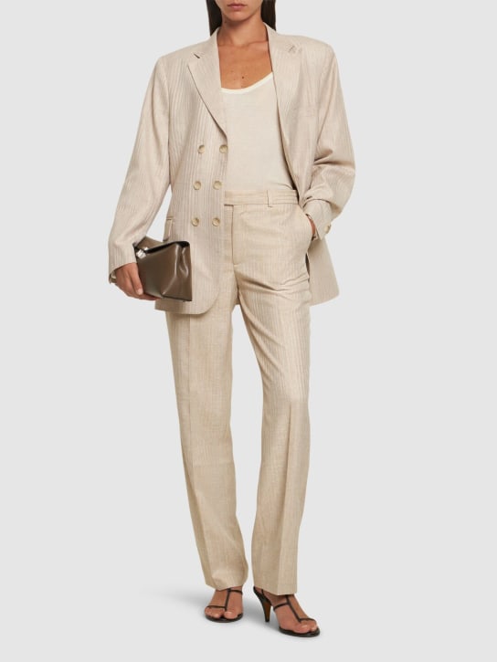 BETTTER - Wrap linen blend suit