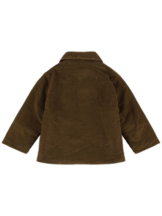 Babe & Tess: Veste en tissu côtelé et teddy