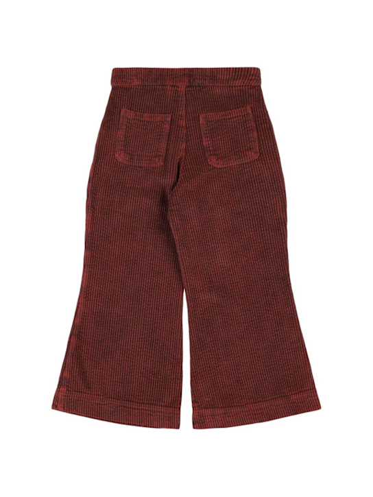 TANGERINE: Pantaloni in millerighe