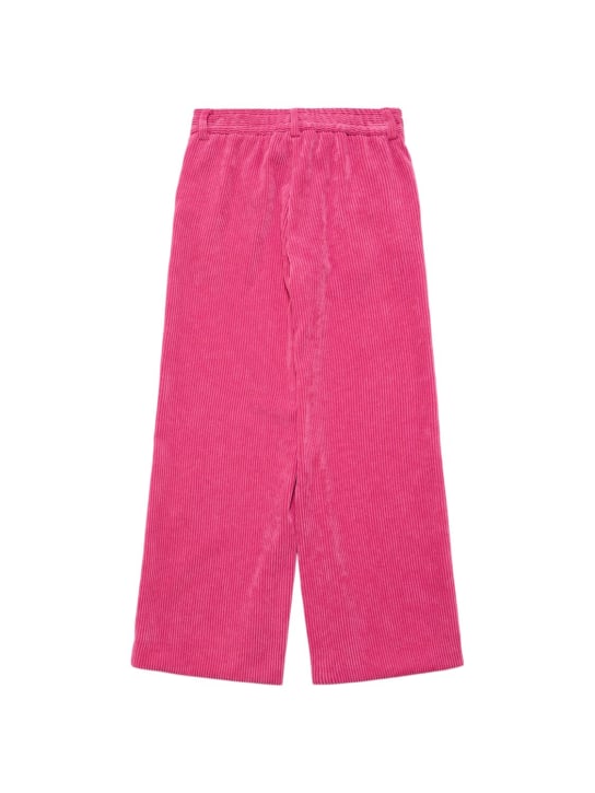Monnalisa: Poly blend corduroy pants