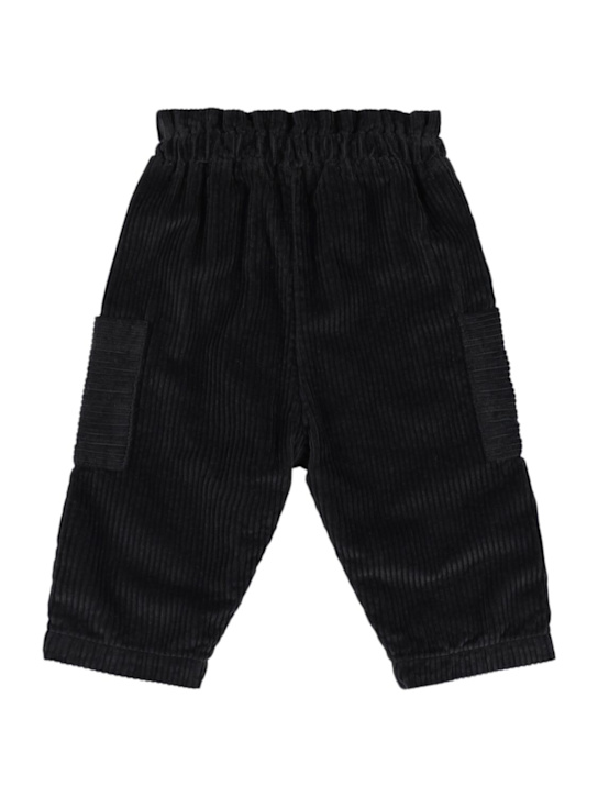 1 + IN THE FAMILY: Pantalon en coton côtelé