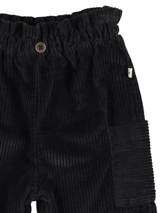 1 + IN THE FAMILY: Pantalon en coton côtelé