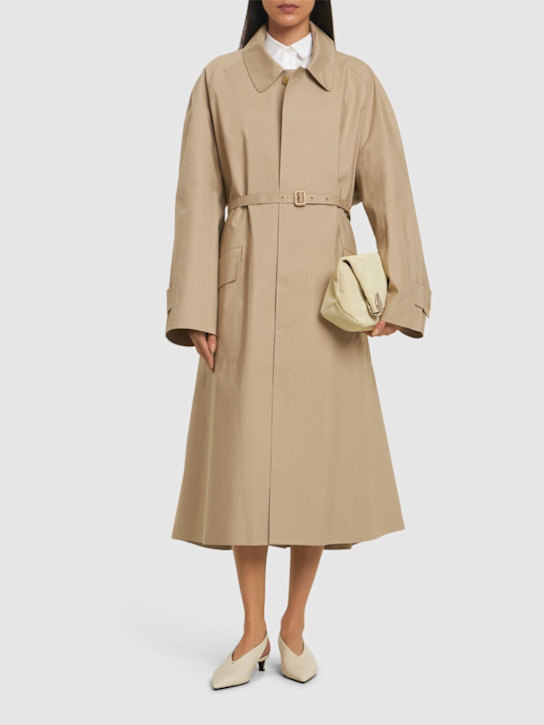 Carven - Regenabweisender Trenchcoat aus Baumwolle
