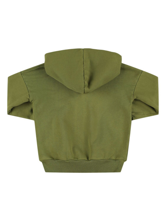 Kiddin: Sweat-shirt en coton à capuche