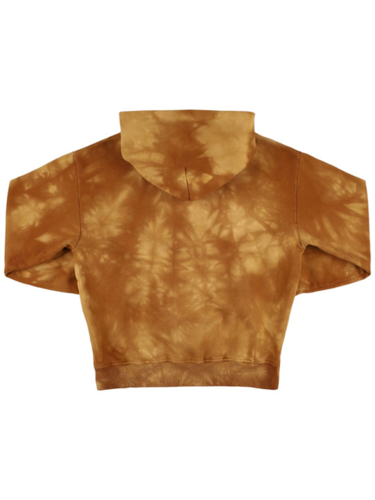 Kiddin: Cotton blend hooded sweatshirt
