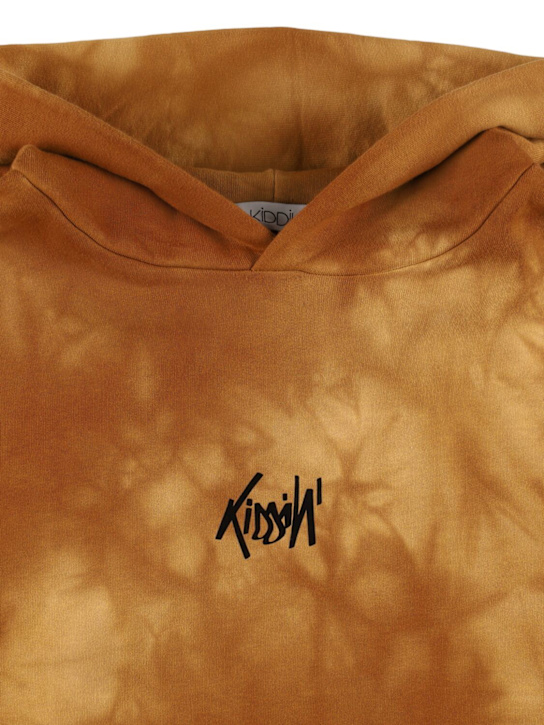 Kiddin - Cotton blend hooded sweatshirt