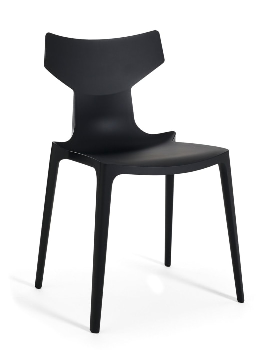 Kartell - Lot de 2 chaises Re-Chairs powered by Illy