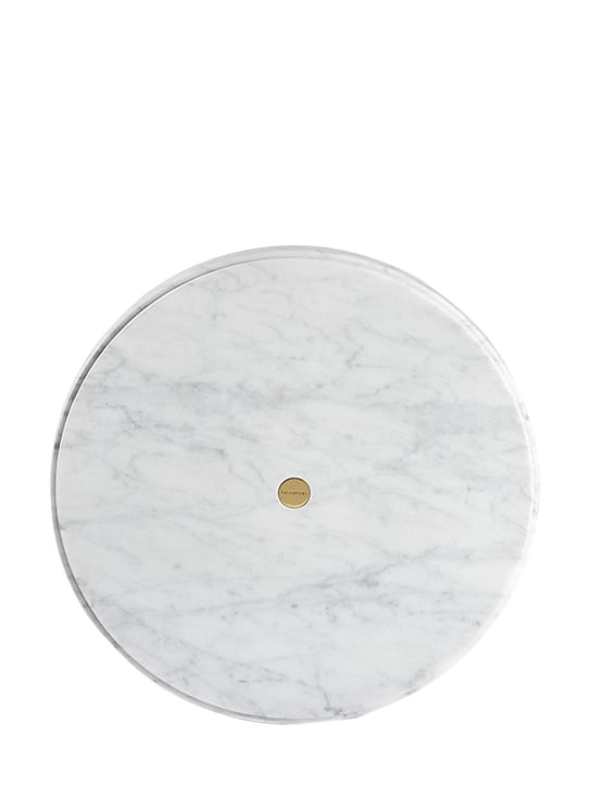 Salvatori: Vassoio Ellipse in marmo di Carrara